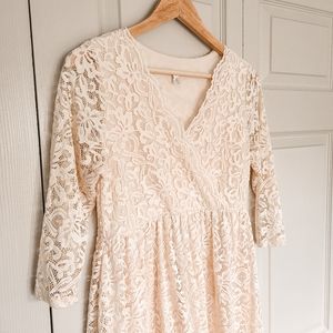 Lace Pinkblush dress